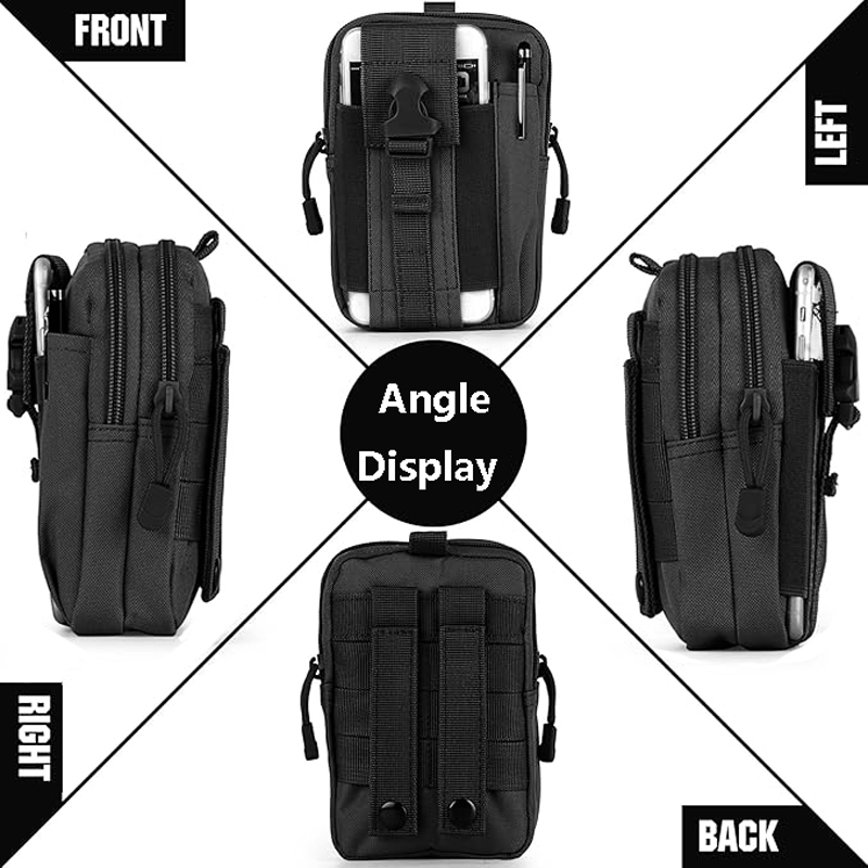 ユニバーサル EDC 戦術モールポーチウエストバッグ携帯電話 - Edc Carry Items のレビューと価格